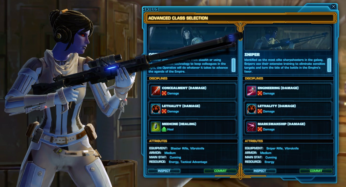 swtor agent gefährten requirements